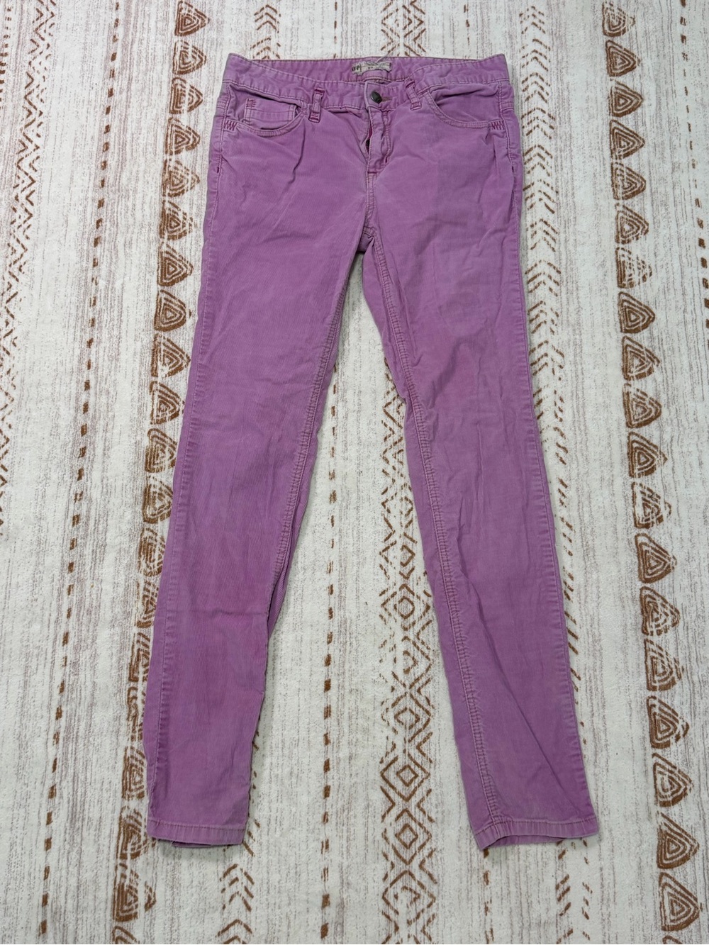 Free people Purple corduroy Skinny Jeans